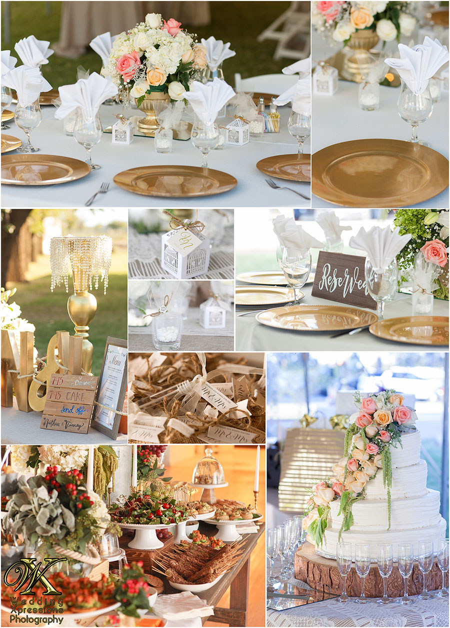 wedding details at Los Portales