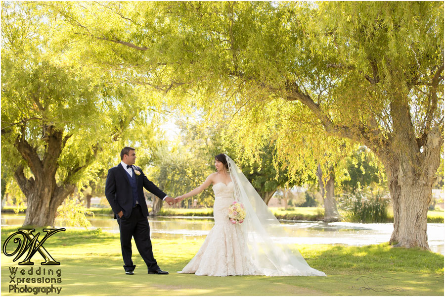 wedding at lake in El Paso
