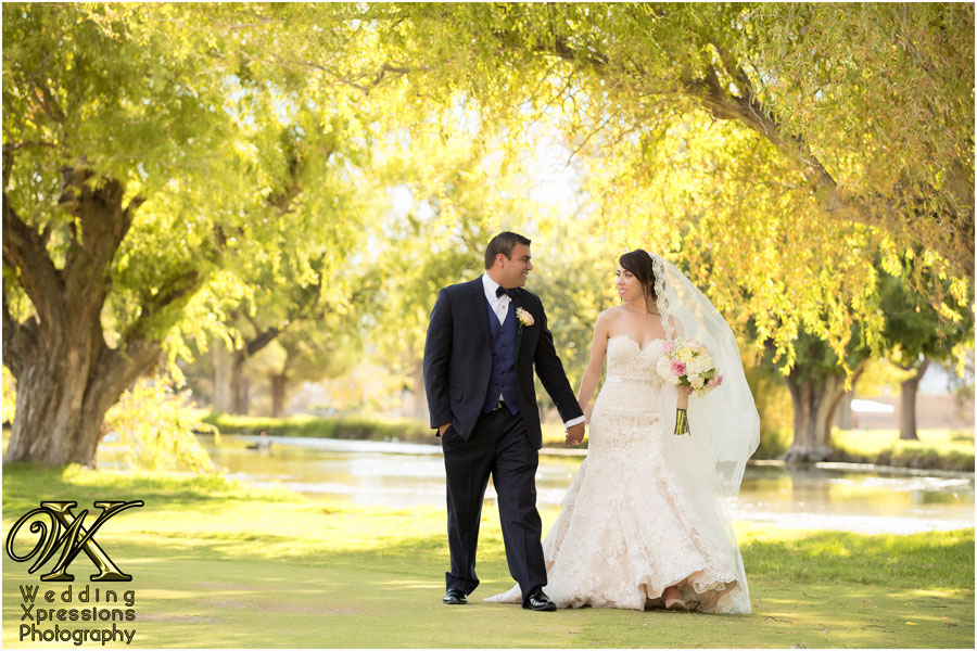 beautiful wedding at lake in El Paso