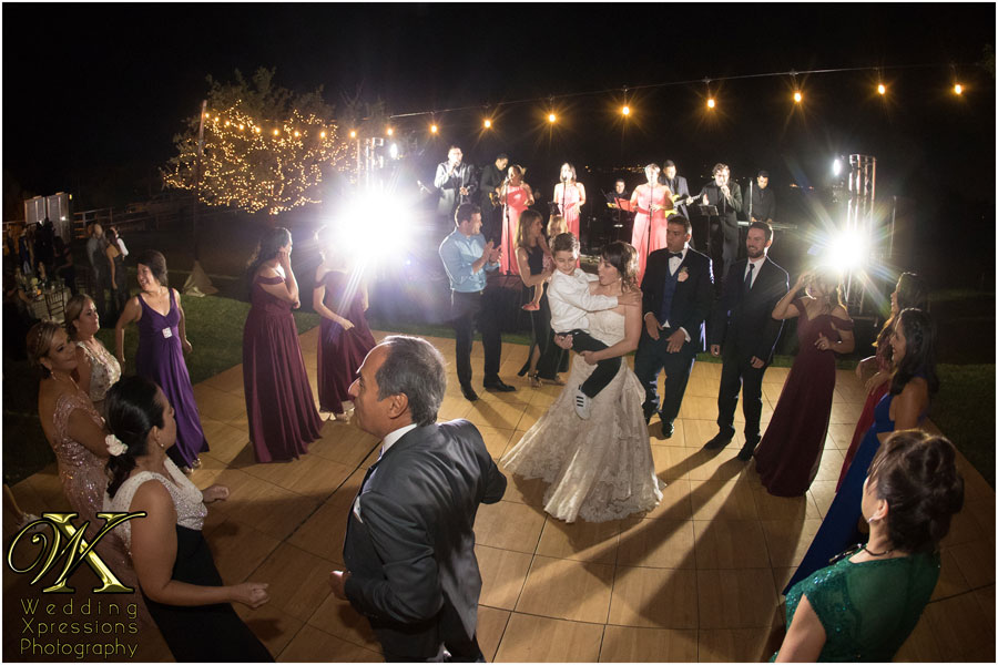 wedding reception dance in El Paso ranch wedding