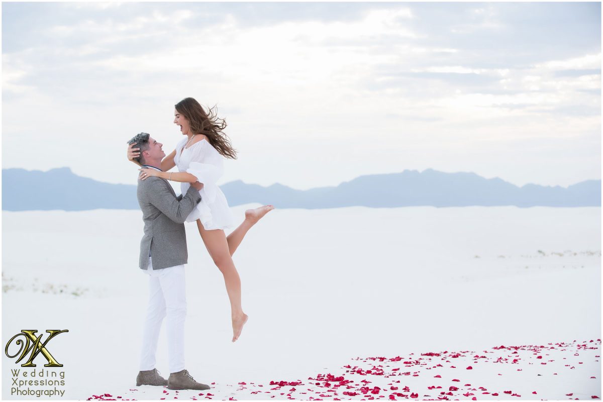 Engagement proposal photography in El Paso