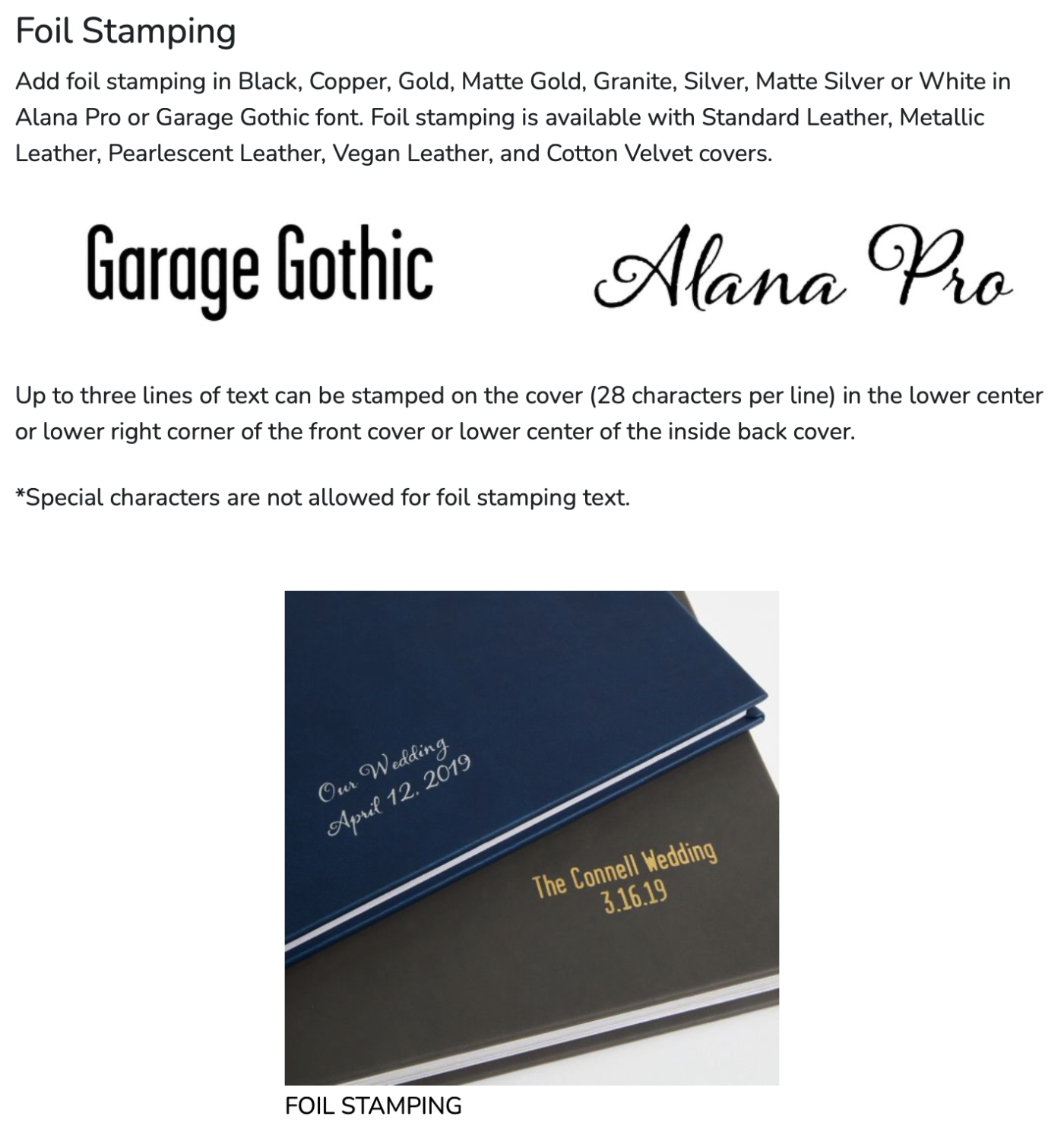Foil Stamping