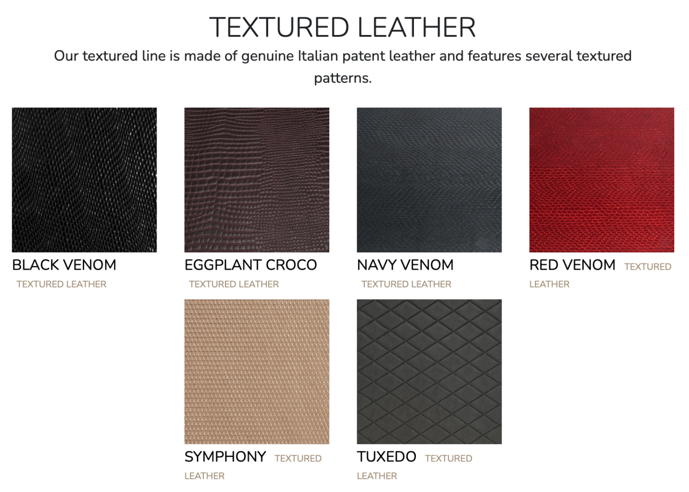 Textured Leather