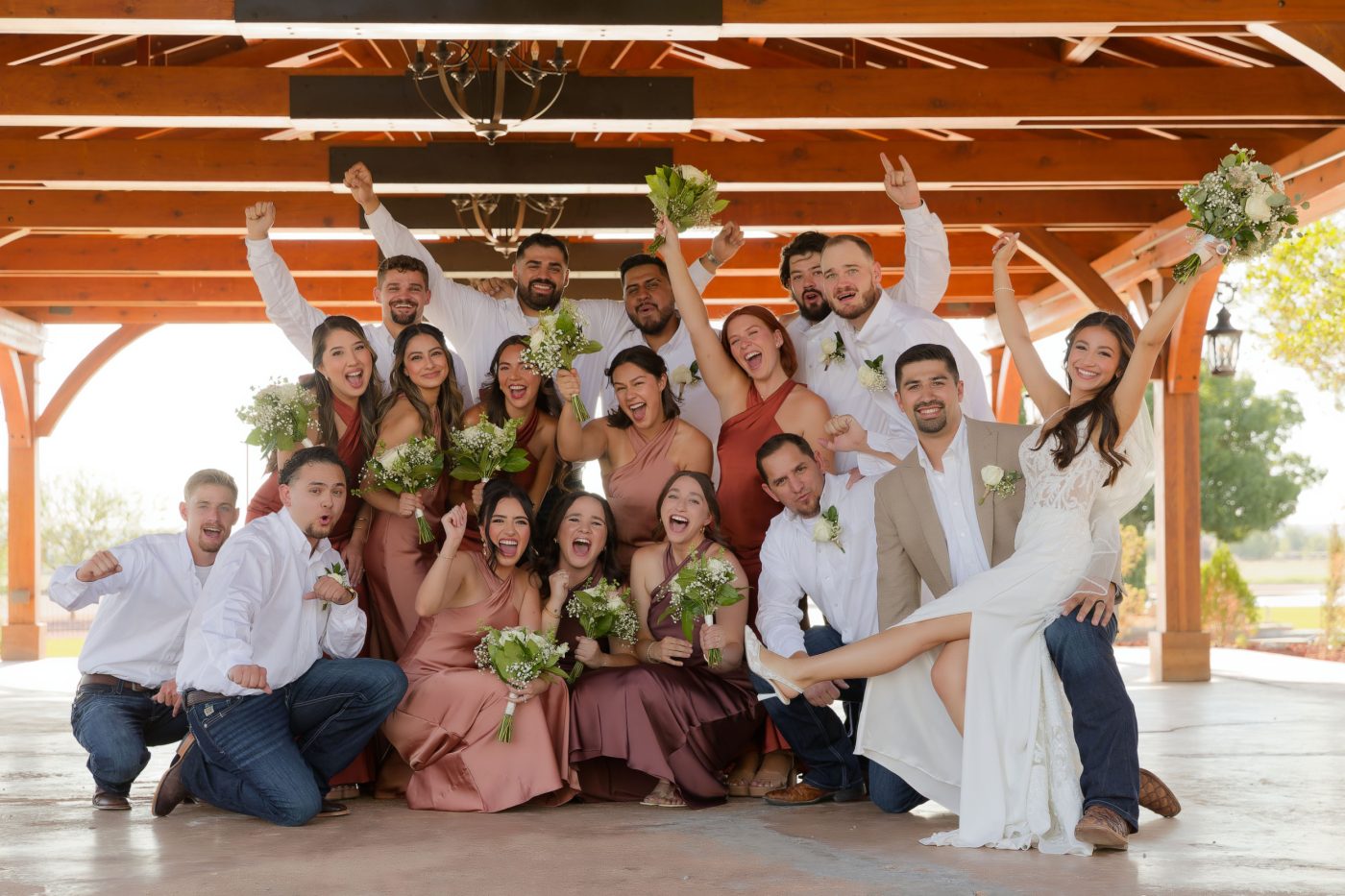 Randall & Maranda's wedding at Grace Gardens.