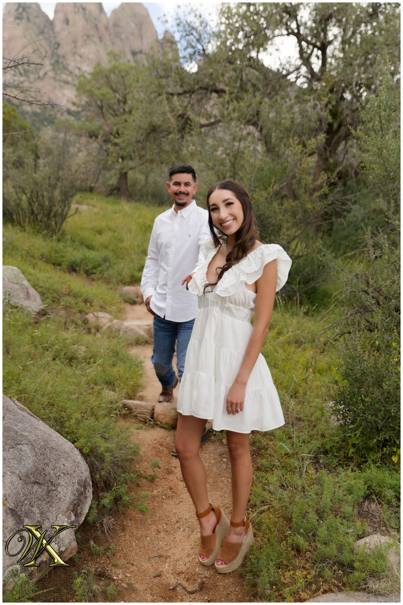 Final portrait of Alan and Illiana at Aguirre Springs.