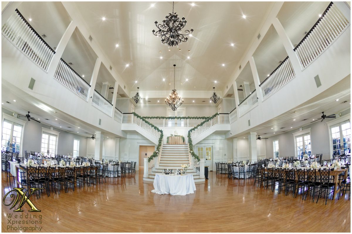 Interior view of Kendall Point wedding venue in Boerne Texas captured by El Paso destination wedding photographers.