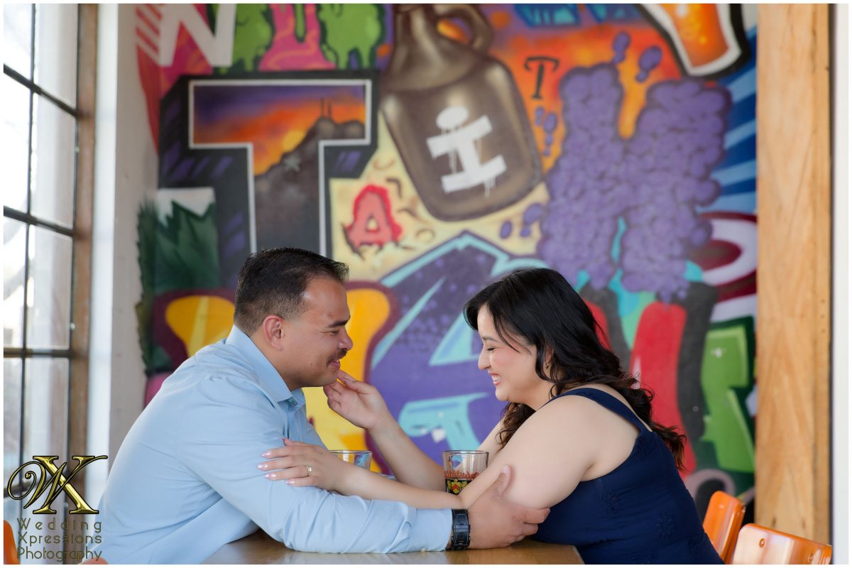 downtown El Paso engagement session